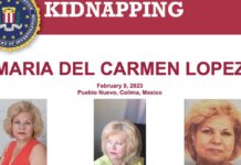 FBI busca a otra estadounidense desaparecida, esta vez en Colima FBI