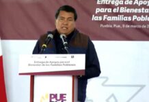 Familias de Puebla capital reciben apoyos para el Bienestar Familias