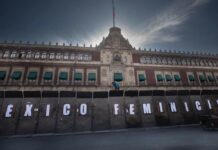 Blindan edificios y monumentos en CDMX previo al 8M