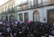 Congreso de Puebla será blindado por Marcha del 8M Marcha