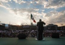 “México es libre, no una colonia de EU”: AMLO en mitin del 18 marzo México