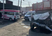 Ruta 25 choca y deja seis lesionados en la federal a Huejotzingo Ruta