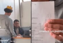 Alumno le grita “¡Shazam!” a su profesor para subir calificación Shazam
