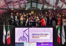 Rectora UDLAP participa en “Ring the bell for gender equality 2023” UDLAP