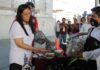 Entrega Ariadna Ayala material y equipo a Centros de iniciación Deportiva
