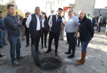 Amplían red de drenaje en San Isidro Castillotla drenaje