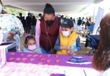 Acercan servicios y trámites a Concepción La Cruz, Cholula Servicios