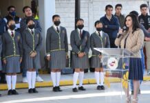 Norma Layón lleva programa “el municipio en tu escuela” a Tianguismanalco