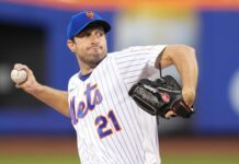 Max Scherzer, de Mets, suspendido por 10 juegos tras usar sustancia pegajosa Max Scherzer