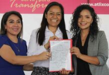 Ariadna Ayala entrega barda perimetral en jardín de niños Ariadna Ayala