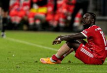 Sadio Mané es separado del Bayern Múnich tras agredir a un compañero Bayern Múnich