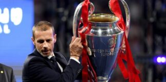 Ceferin ve ‘posible’ que final de la Champions se juegue en EU en un futuro Champions