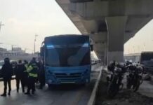 Atropellan a policía en la México – Puebla; responsable huyó