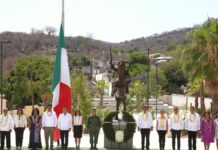 Sergio Salomón preside conmemoración del 104 Aniversario Luctuoso de Emiliano Zapata