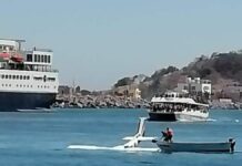Se desploma una avioneta en el mar en Mazatlán; reportan un niño muerto
