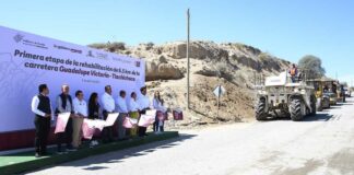 Gobernador da inicio a obras en carretera Guadalupe Victoria-Tlachichuca Guadalupe Victoria