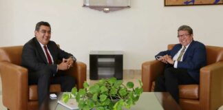 Salomón y Monreal analizan estado de presos en Puebla Monreal