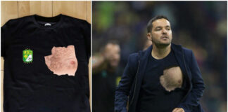 Crean playera en honor a Nicolás Larcamon, tras agresión del Tano Ortiz Nicolás Larcamon