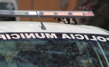 Riña termina en balacera en Puebla capital Policías