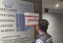 Clausuran bares, restaurantes y motel en Puebla capital Puebla