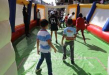 SMDIF celebra Día del Niño con 2 mil asistentes en el zócalo SMDIF