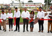 Sergio Salomón inaugura parque público en Cuyoaco Sergio Salomón