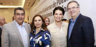 Sergio Salomón fortalece cooperación con Ebrard para llegada de inversiones Tepeaca