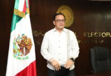 Asume Edgar Humberto Arias como presidente del INE en Puebla; promete defender a trabajadores