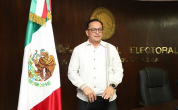 Asume Edgar Humberto Arias como presidente del INE en Puebla; promete defender a trabajadores