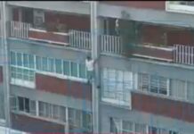 Cae hombre mientras escalaba un edificio en CDMX