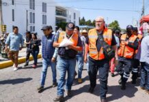 Realizan recorrido de inspección en tianguis de Lázaro Cárdenas