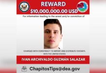 Iván Archivaldo “El Chapito”, el tercero más buscado por la DEA