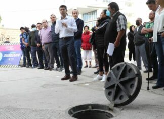 Invierten 3.6 mdp en red pluvial de la colonia Ángeles Mayorazgo