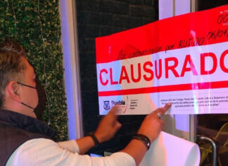 Puebla suma 822 clausuras de negocios por no cumplir la normatividad bar