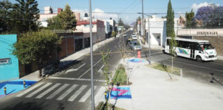 Renuevan calle 18 Oriente en Puebla con 23.8 mdp calle