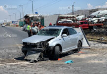 Choque deja un muerto y cuatro heridos en Acajete Choque