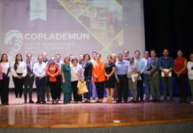 Paola Angon presenta acciones en San Pedro Cholula Angon