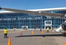 Aeropuerto de Huejotzingo suspende actividades por ceniza Aeropuerto