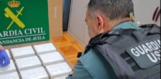 España: Incautan 12 Kilos de cocaína del CJNG CJNG