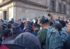 CNTE rechaza aumento salarial y protesta en Palacio Nacional CNTE