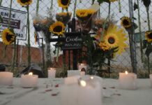 Homenajean a Cecilia Monzón en el lugar donde fue asesinada