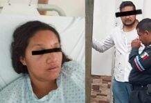 Huye tras golpear brutalmente a su pareja en Puebla