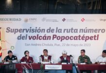Sergio Salomón pide no difundir “fake news” sobre el Popocatépetl