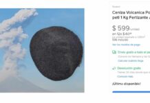 ¡Hasta 600 pesos por un kilo de ceniza volcánica del Popocatépetl!