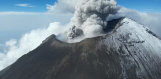 Habrá caída de ceniza en al menos nueve municipios de Puebla