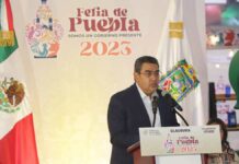 Sergio Salomón clausura la Feria de Puebla 2023 Feria