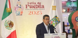 Sergio Salomón clausura la Feria de Puebla 2023 Feria