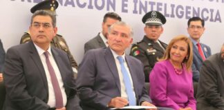 Lucha frontal contra la inseguridad, promete Salomón desde Tlaxcala