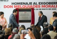 PRI rinde homenaje a ex gobernador Melquiades Morales Melquiades Morales