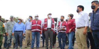 Poblanos vecinos del Popocatépetl “no están solos”: Sergio Salomón Popocatépetl